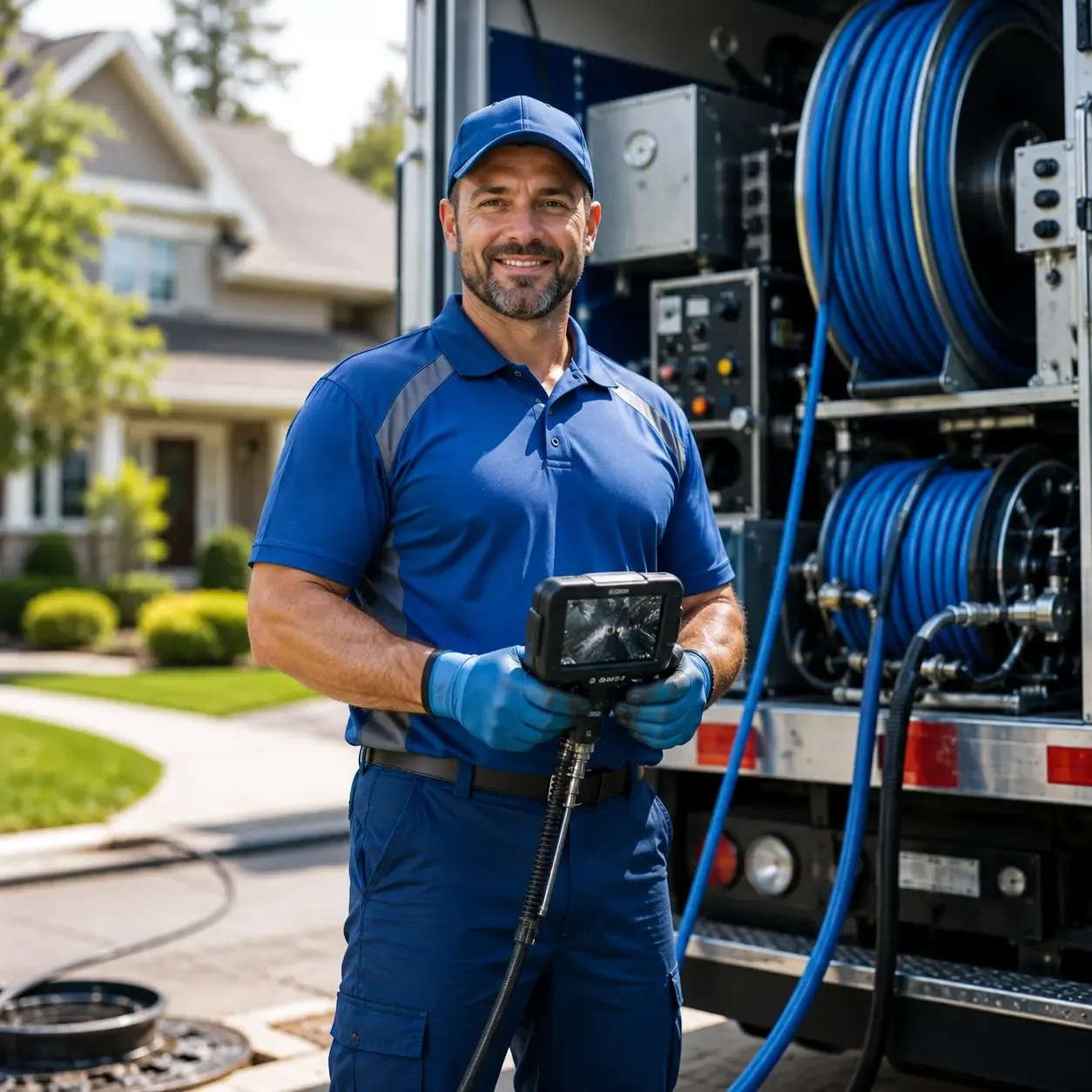 Local outdoor drain cleaning specialists in Hoskinston, KY
